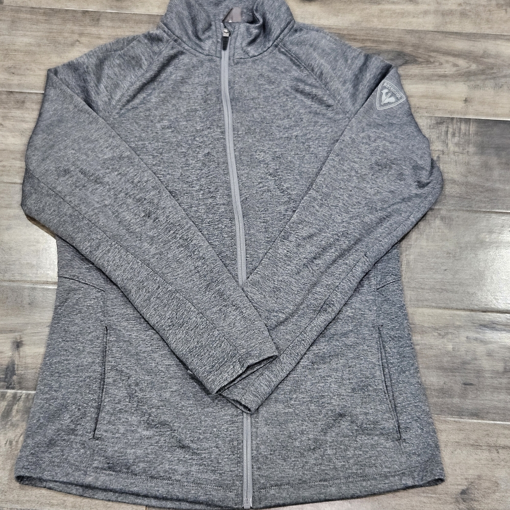 Rossignol Heather Gray Logo Jacket